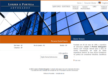 Tablet Screenshot of loeserportela.com.br